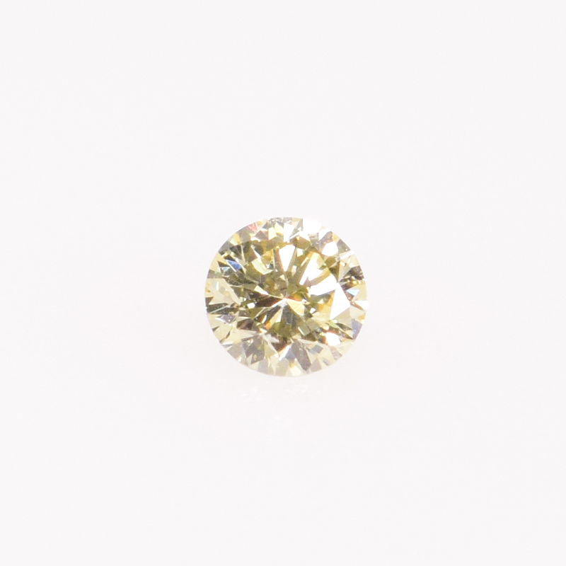 0,08 ct, Fancy Yellow, VS, Round, Not Certified*