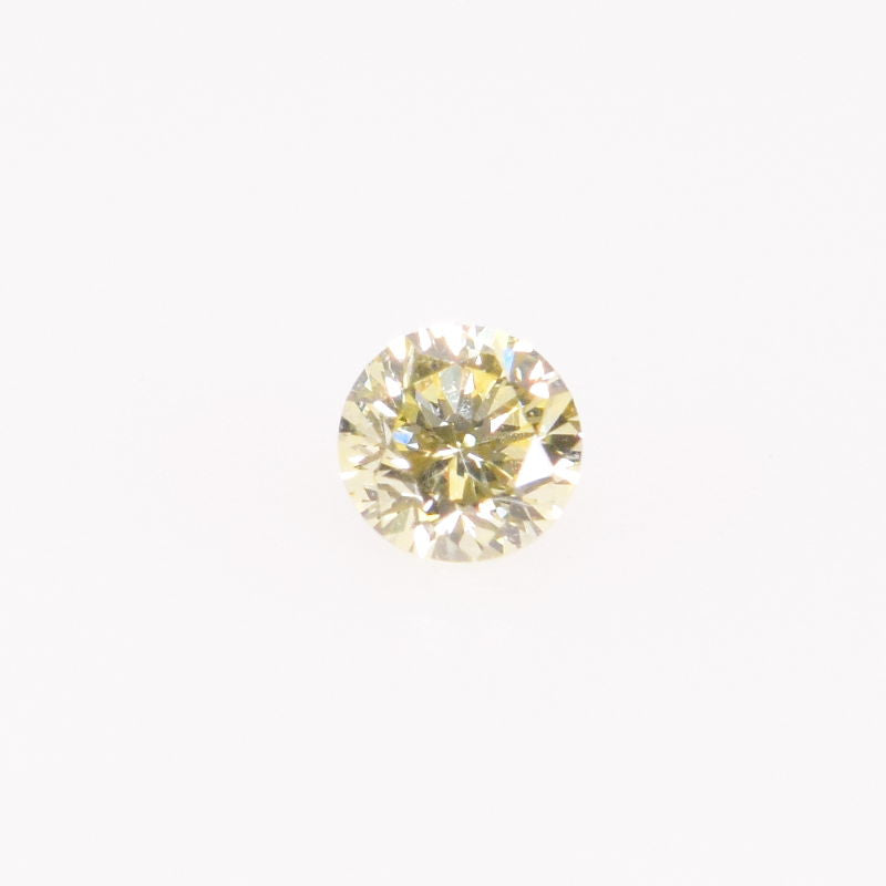 0,13 ct, Fancy Yellow, VS, Round, Not Certified*