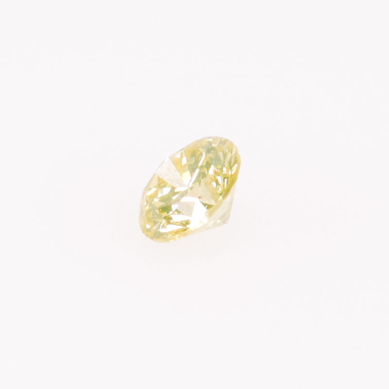 0,12 ct, Fancy Yellow, SI1, Round, Not Certified*