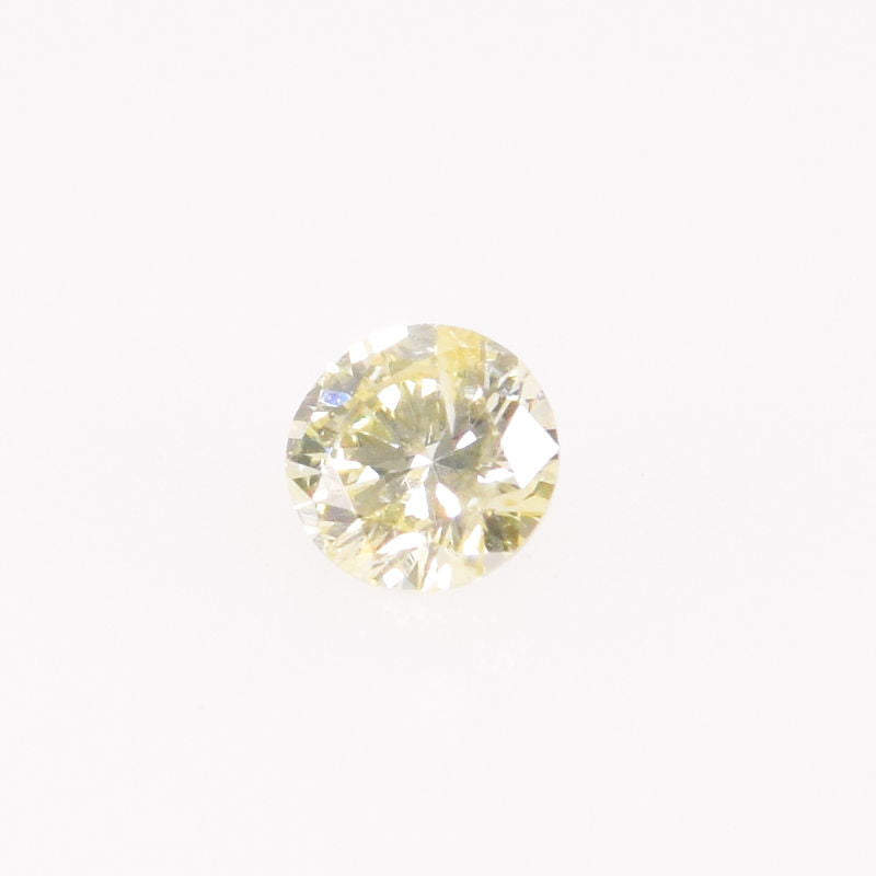 0,10 ct, Fancy Yellow, SI, Round, Not Certified*