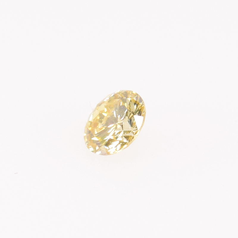 0,10 ct, Fancy Yellow, VS, Round, Not Certified*
