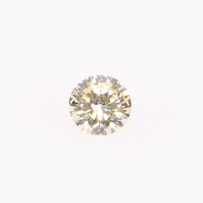 0,09 ct, Fancy Yellow, SI1, Round, Not Certified*