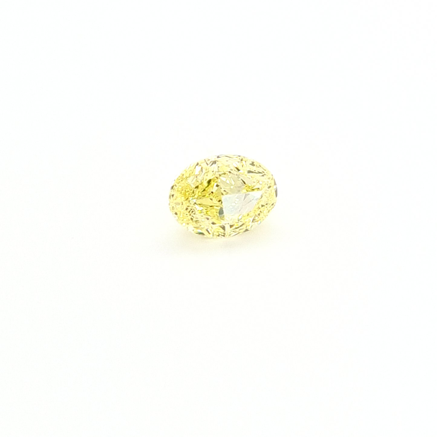 1,33 ct, Fancy Yellow, VVS1, Oval, GIA Certified