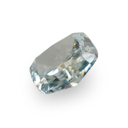0,12 ct, Fancy Blue Green Diamond, VS1, Cushion, GIA Certified
