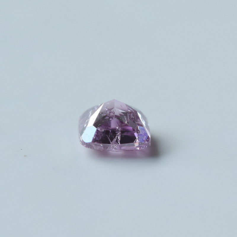 0,18 ct, Fancy Intense Pink-Purple, I2, Cushion, GIA Certified