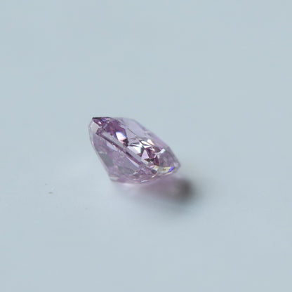 0,18 ct, Fancy Intense Pink-Purple, I2, Cushion, GIA Certified