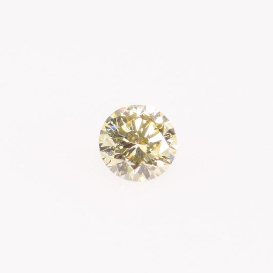 0,08 ct, Fancy Yellow, VS, Round, Not Certified*