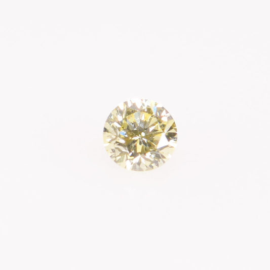 0,13 ct, Fancy Yellow, VS, Round, Not Certified*