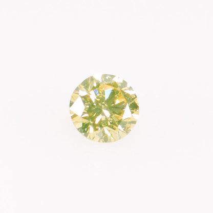 0,12 ct, Fancy Yellow, SI1, Round, Not Certified*