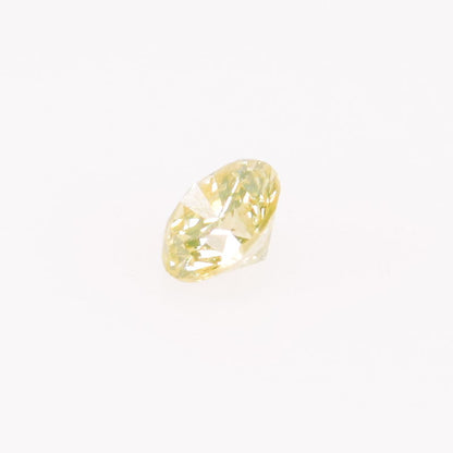 0,12 ct, Fancy Yellow, SI1, Round, Not Certified*