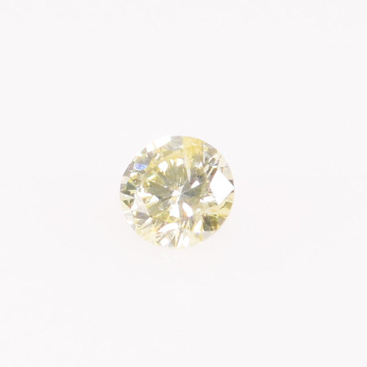 0,10 ct, Fancy Yellow, SI, Round, Not Certified*