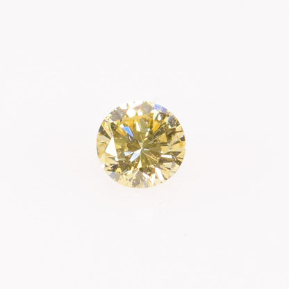 0,10 ct, Fancy Yellow, VS, Round, Not Certified*