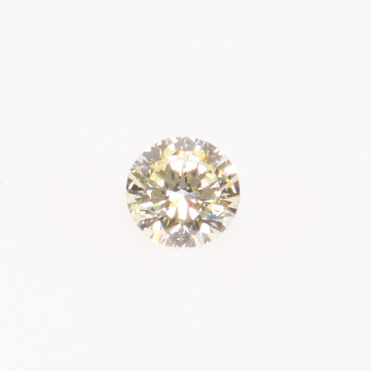 0,09 ct, Fancy Yellow, SI1, Round, Not Certified*