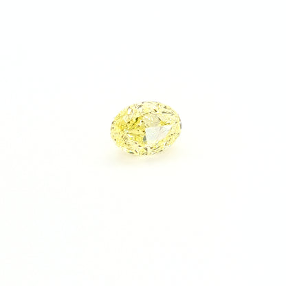 1,33 ct, Fancy Yellow, VVS1, Oval, GIA Certified