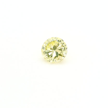 1,47 ct, Fancy Green-Yellow, SI2, Round, GIA Certified