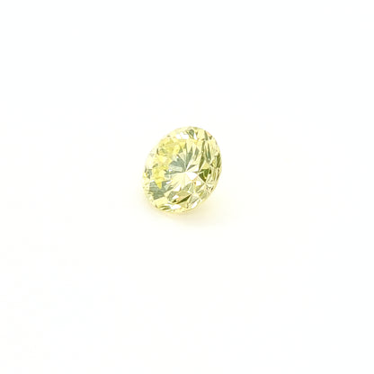 1,47 ct, Fancy Green-Yellow, SI2, Round, GIA Certified