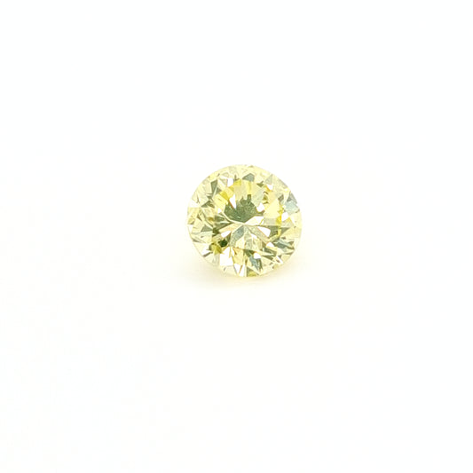 1,47 ct, Fancy Green-Yellow, SI2, Round, GIA Certified
