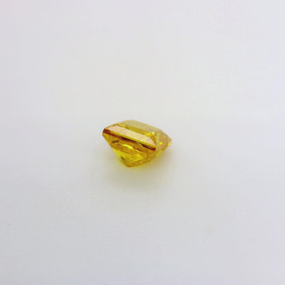 0,5 ct, Fancy Vivid Yellow-Orange, SI2, Retangular, GIA Certified