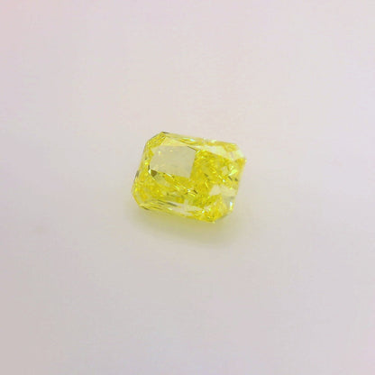 1,08 ct, Fancy Vivid Yellow, VVS1, Radiant, GIA Certified