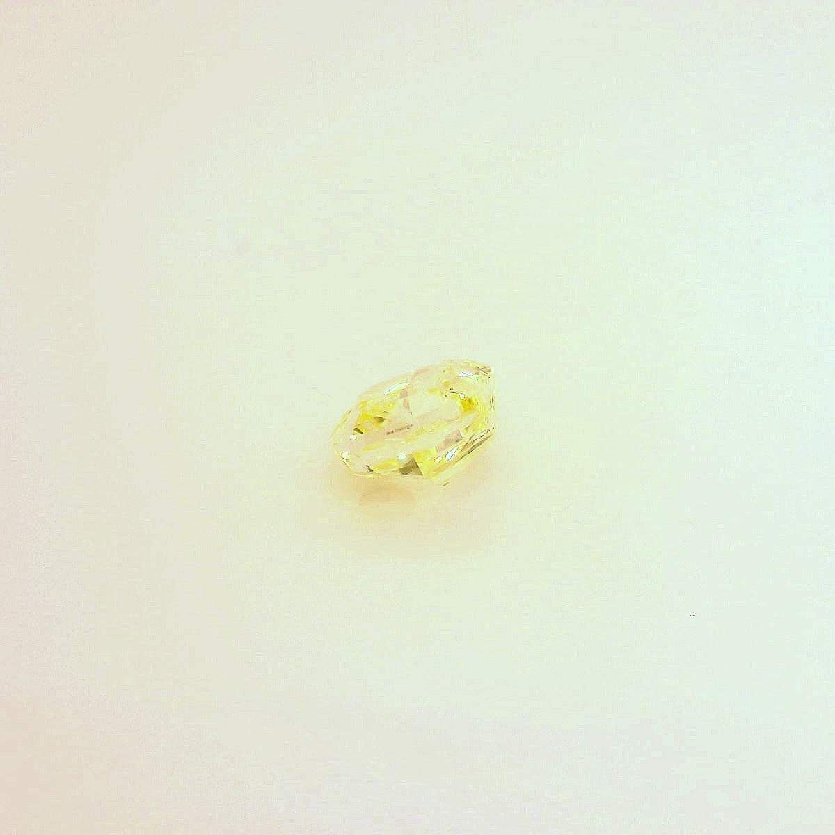 1,25 ct, Fancy Yellow, IF, Cushion, GIA Certified