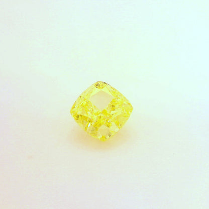 1,04 ct, Fancy Intense Yellow, IF, Cushion, GIA Certified