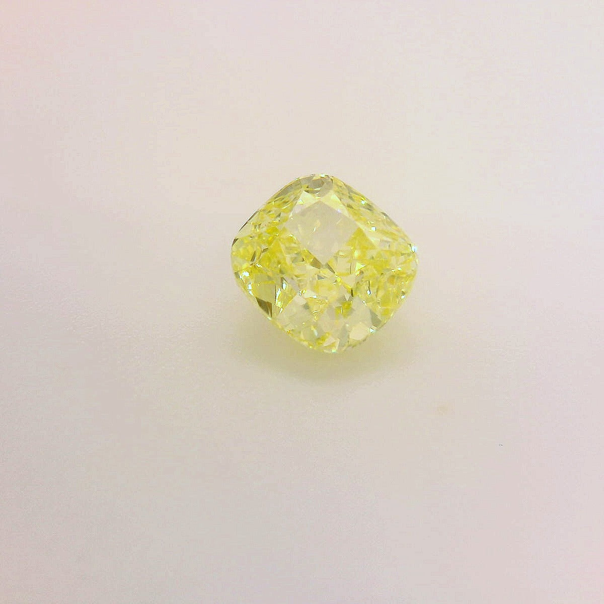 1,15 ct, Fancy Yellow, IF, Cushion, GIA Certified