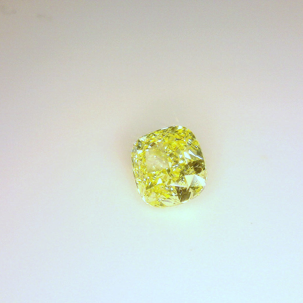 1,15 ct, Fancy Yellow, IF, Cushion, GIA Certified