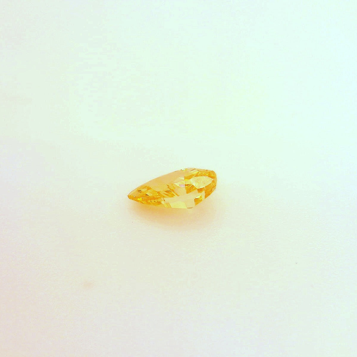 0,31 ct, Fancy Intense Yellowish Orange, VS1, Pear, GIA Certified