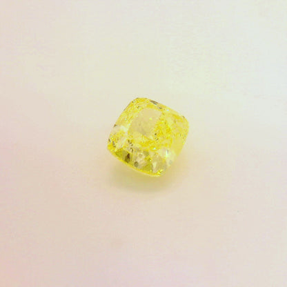 1,01 ct, Fancy Yellow, IF, Cushion, GIA Certified