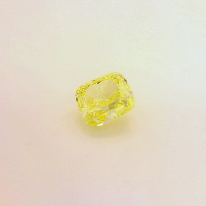 1,01 ct, Fancy Yellow, IF, Cushion, GIA Certified