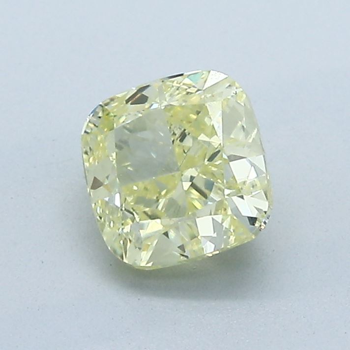 1,20 ct, Fancy Yellow, VVS1, Cushion, GIA Certified