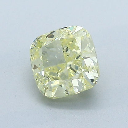 1,20 ct, Fancy Yellow, VVS1, Cushion, GIA Certified