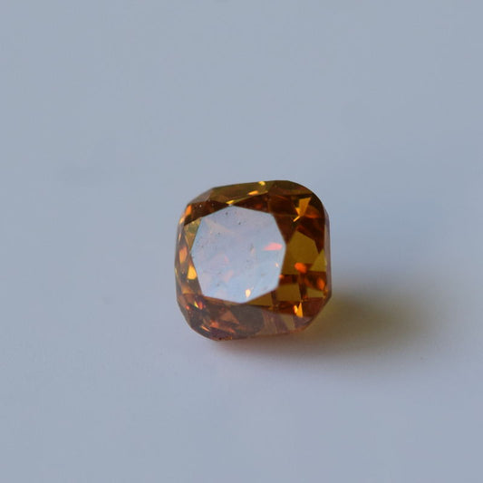 0,29 ct, Fancy Deep Yellowish Orange, I1, Radiant, IGI Certified