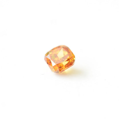 0,17 ct, Fancy Deep Yellowish Orange, VS2, Radiant, IGI Certified