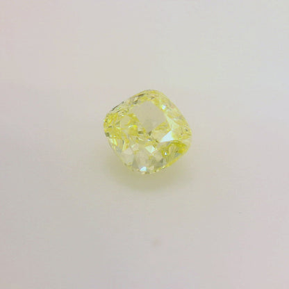 1,15 ct, Fancy Yellow, IF, Cushion, GIA Certified