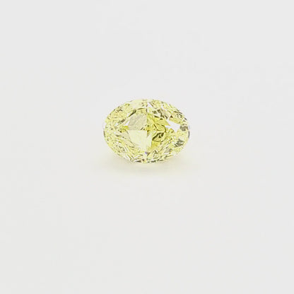 1,33 ct, Fancy Yellow, VVS1, Oval, GIA Certified